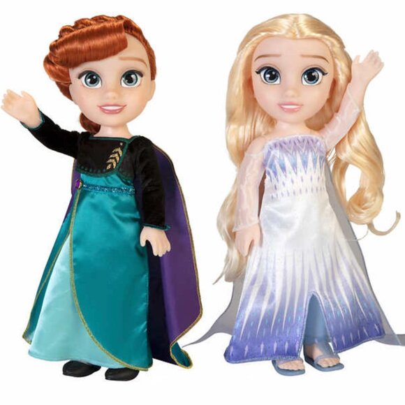 Frozen II Queen Anna & Elsa The Snow Queen Adventure Dolls 2 Pack New in Box - Picture 1 of 16